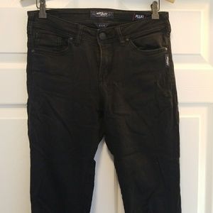 Silver High Rise Aiko Black Skinny Jeans 28x31